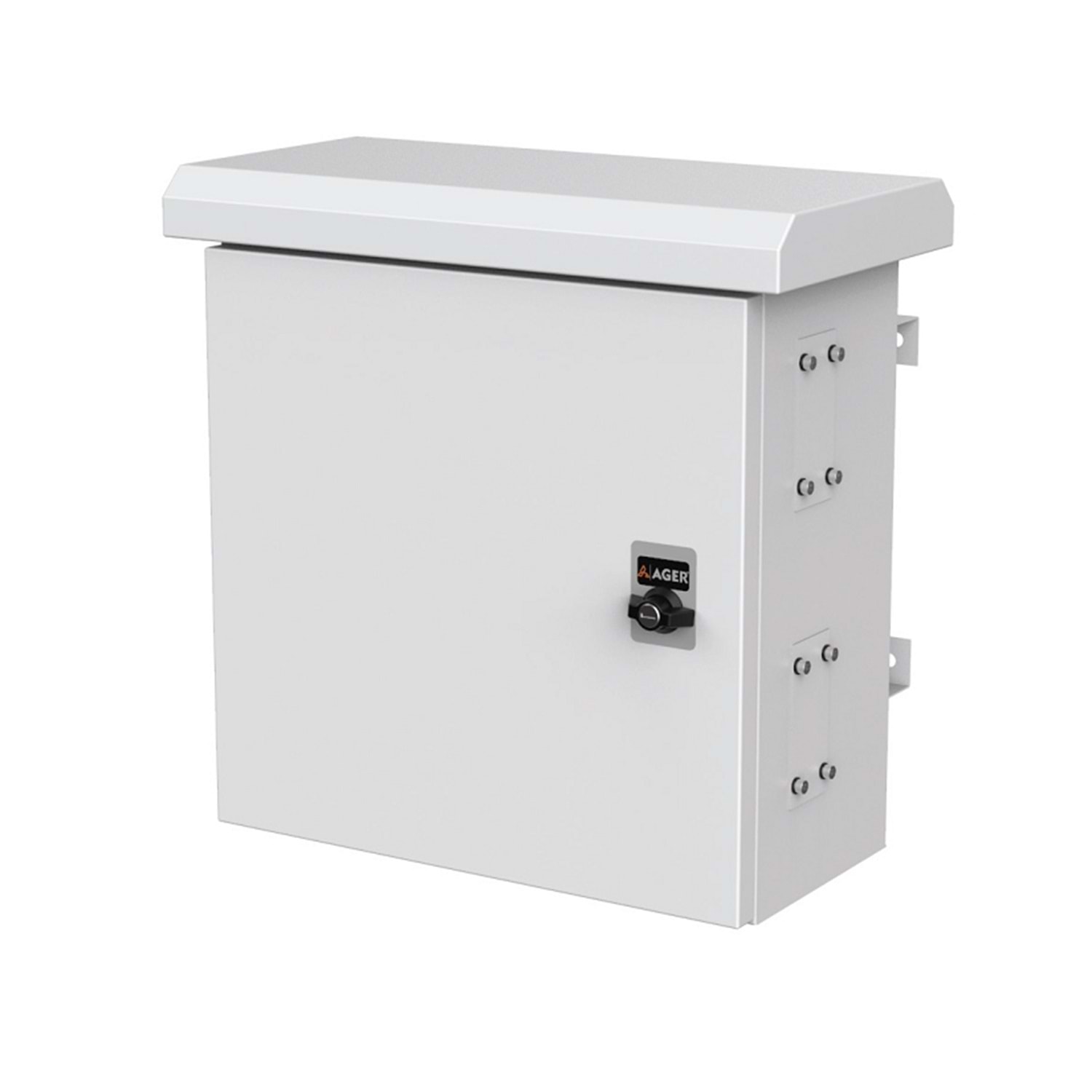 AGER 400x600x250mm Mobese Dış Ortam Direk Tipi Kabinet Fanlı & Direk Montaj Kitli AG-MB406025B2