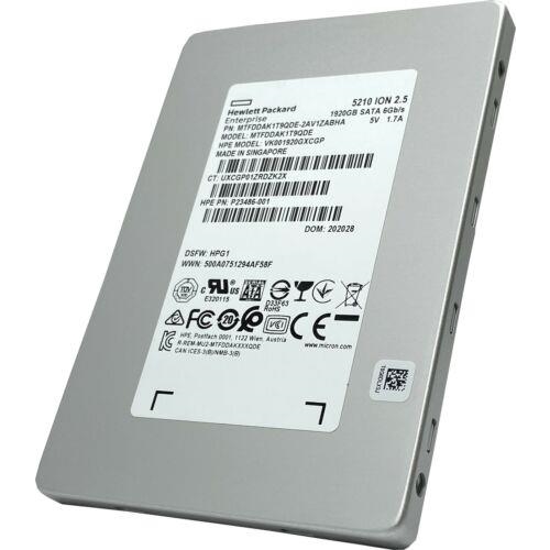 HPE 2,5 1.92tb P23486-001 SATA 3 (6Gb/s) Enterprise SSD