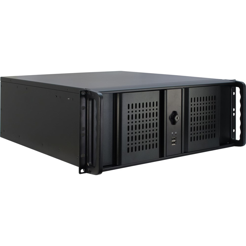 Inter-Tech 4U-4098-S Yatay Siyah Sunucu Kasası