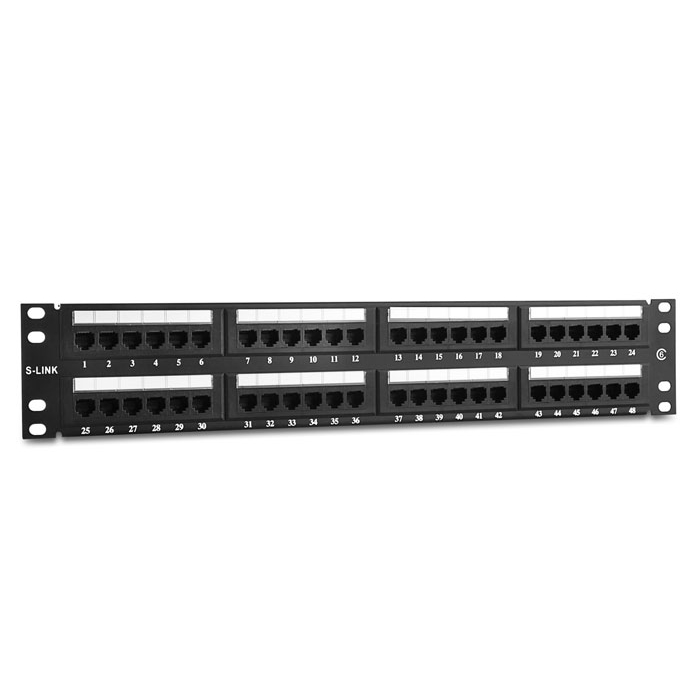 S-Link SL-PC48 48 Li UTP CAT5E Patch Panel