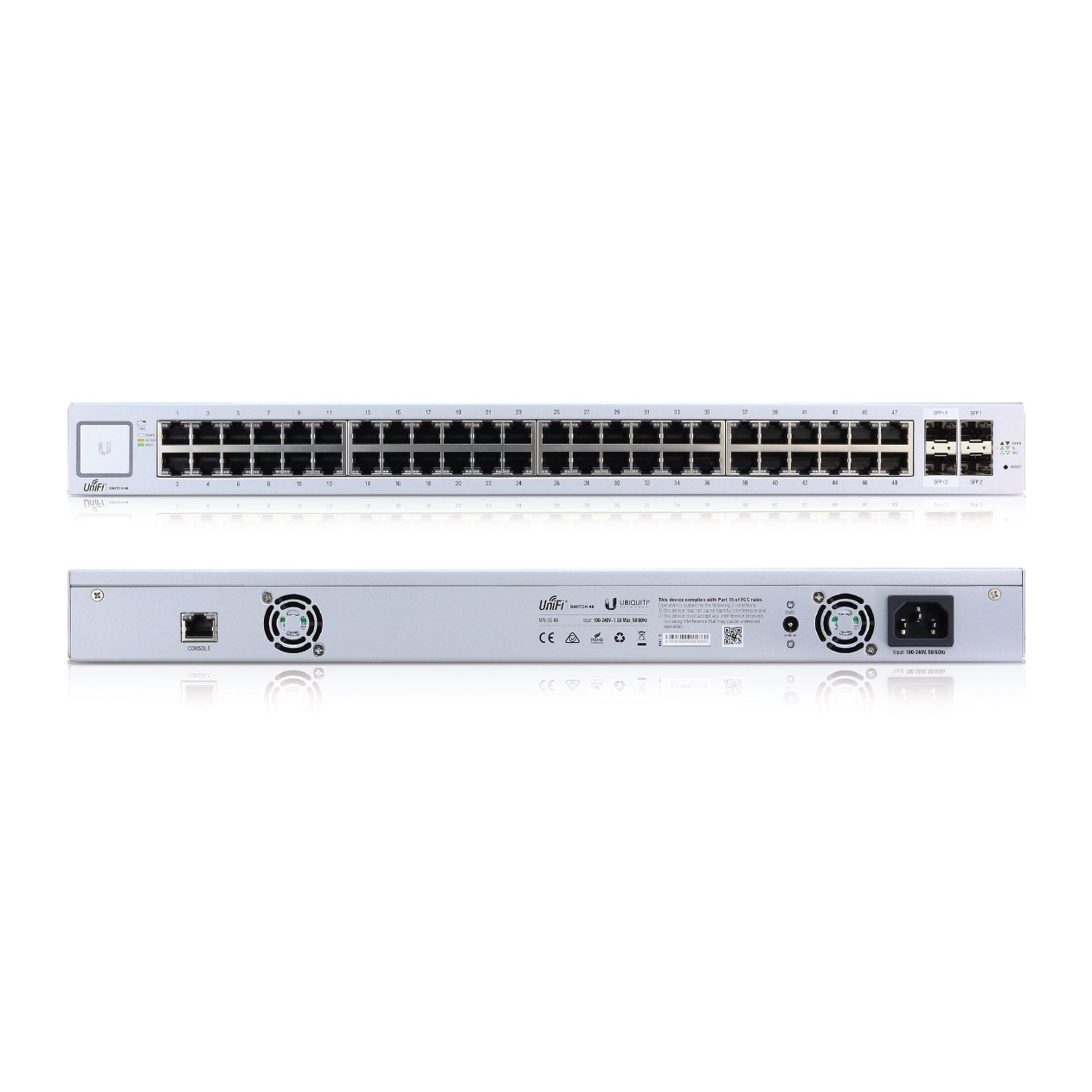 UBIQUITI (UBNT) 48port US-48 GIGABIT 4X SFP Yönetilebilir Switch RackMount